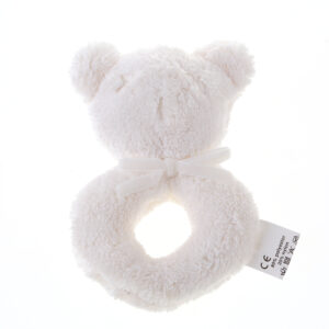 Snuggles Rattle- Milky White