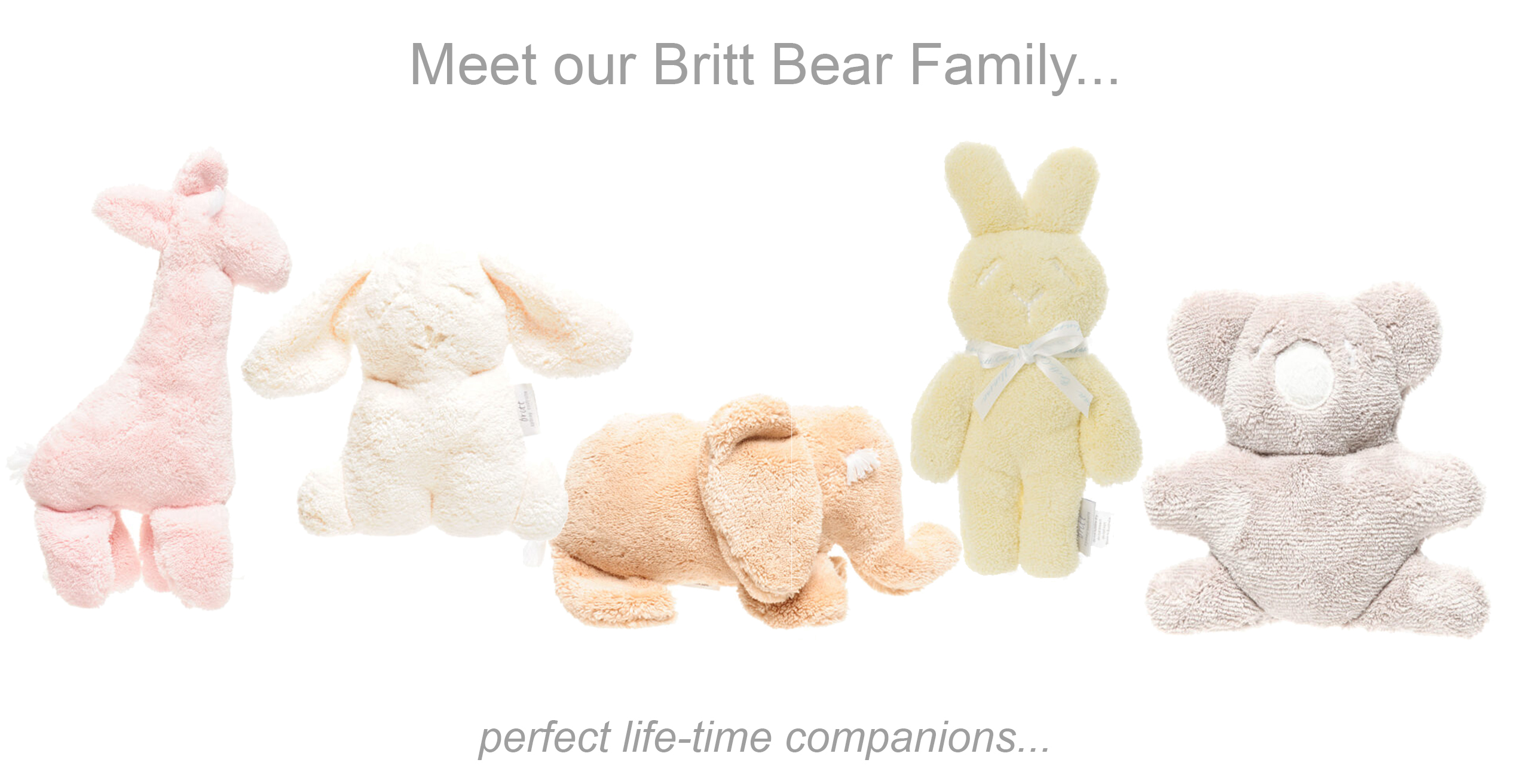 Australian Made Britt Bears - Snuggles Family