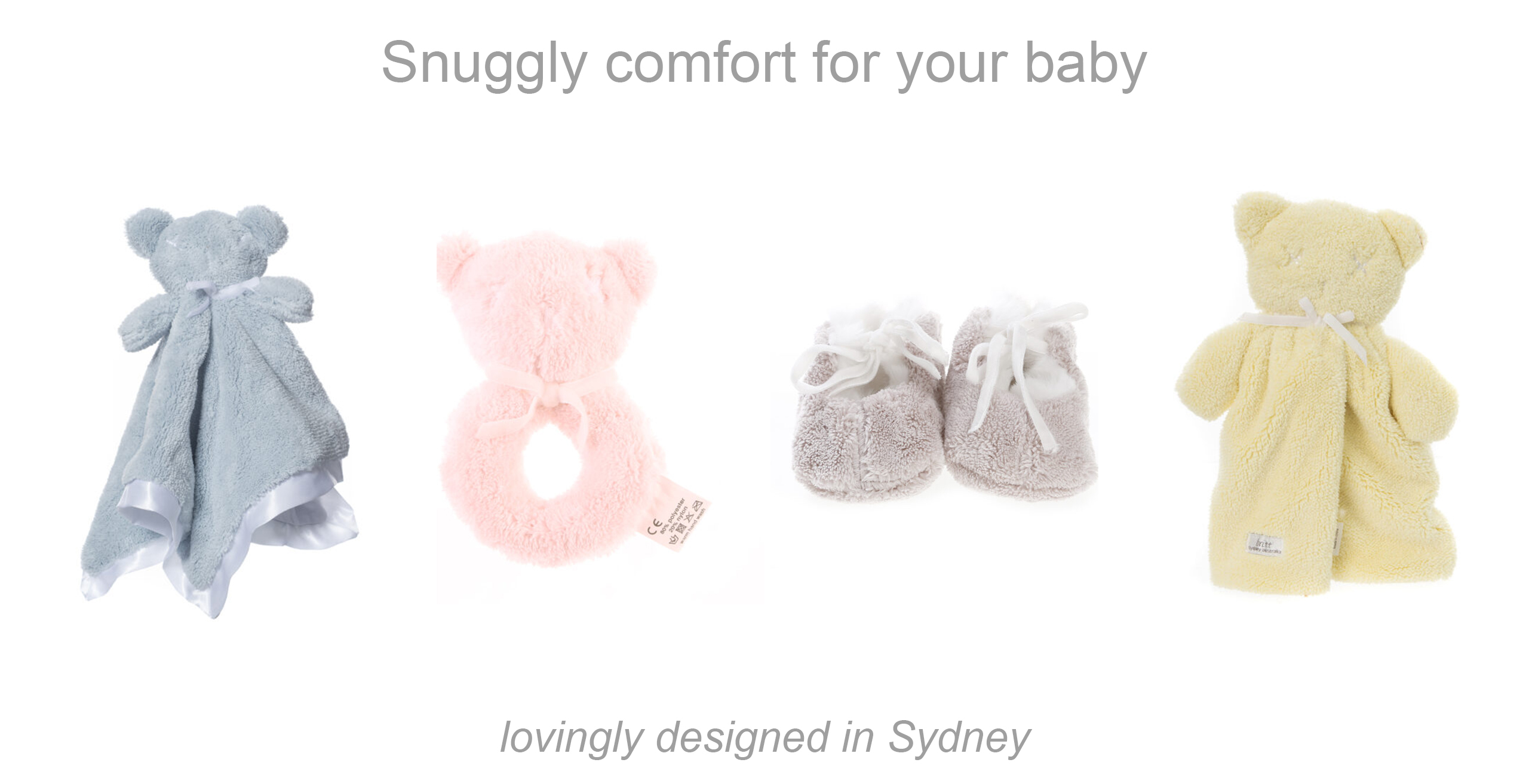 Britt Bears - snuggles newborn gifts